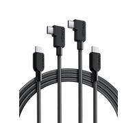 Anker Cable USB C en ángulo recto 240W, Pack 2, USB C a USB C