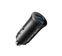 Anker Cargador Coche USB C 30W, Adaptador de Coche Tipo C de 2 Puertos, Cargador para iPhone con PowerIQ 3.0, para iPhone 16/15/14/13/12 Series, Samsung Galaxy S23/S22/S21 Series, iPad