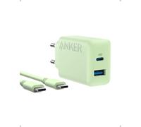 Anker Cargador iPhone Carga Rapida USB C 20W con 2 Puertos