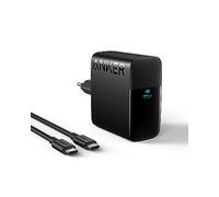Anker Cargador US C de 100 W, Cargador Plegable Anker PIQ 3.0 para MacBook Pro, MacBook Air, iPad Pro, iPhone 16/15/14, Samsung Galaxy y Dispositivos USB-C (Cable de 1,5 m Incluido)