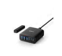 Anker Cargador USB C Estación de Carga 112W con 6 Puertos | Para iPhone 16 15 14 13, MacBook Air, Pixel, Galaxy, iPad, sin cable