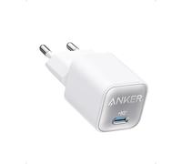 Anker Cargador USB C GAN 30 W, Cargador iPhone 511 (Nano 3), rápido PIQ 3.0 PPS, Compatible con iPhone 17/17 Pro MAX Air/16/15/14/13/12, Samsung Galaxy, Pixel 4/3, iPad, Macbook Air