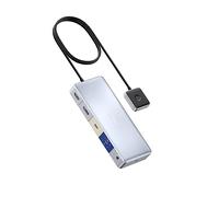 Anker Docking Station, conmutador KVM 2 portátiles, Dual 4K Monitor 554 USB-C Docking Station, HDMI y DisplayPort, PD máx. 100 W, USB 3.0, audio para portátiles Lenovo, MacBook, iPad, Steam Deck y más