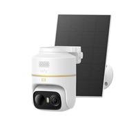 Anker eufy eufyCam C37 Edición 4K, cámara Solar inalámbrica Exterior | Seguimiento por IA con giro e inclinación de 360°, detección de personas, mascotas y vehículos, panel solar, visión en color