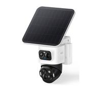 Anker Eufy SoloCam S4 Cámara de Seguridad IP 4K, Interior/Exterior, Inalámbrica, PTZ, Visión Nocturna, Zoom Óptico 8x, IP65, Batería/Solar, Blanco o Negro