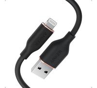 Anker Flow Charging Cable iPhone, USB A to Lightning Cable, Durable Charging Cable for iPhone 14/13/12/iPad Air/Mini/Pro Cable, iPod Nano, AirPods, and More (Cable Ties Included), USB 2.0 (0,9 m)
