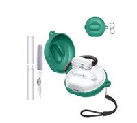 Anker - Funda de silicona para Soundcore V40i de Anker, suave y agradable al tacto, a prueba de polvo, con ClearKit, llavero y cordón, color verde