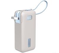 Anker - Funda protectora para batería externa nano 3 en 1 de 10000 mAh, funda de silicona antiarañazos, a prueba de golpes, funda de transporte suave para cargador inalámbrico portátil (gris)