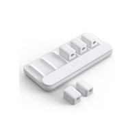 Anker Gestión de Cables, Soporte magnético para Cables, Soporte de Cables Multiusos de Escritorio, 5 Clips para Cables Lightning/USB C, Micro Cables, Otros Cables, se adhiere a Madera, mármol(blanco)