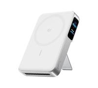 Anker MagGo Power Bank MagSafe 2 Pro, Qi2.2 25W 10000mAh, Bateria portátil | Refrigeración activa, pantalla inteligente y soporte, recarga de hasta 45 W, para iPhone 18/17/16/15/14/13