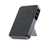 Anker MagGo Power Bank MagSafe 2 Pro, Qi2.2 25W 10000mAh, Bateria portátil | Refrigeración activa, pantalla inteligente y soporte, recarga de hasta 45 W, para iPhone 18/17/16/15/14/13