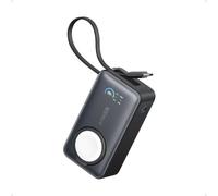 Anker MagGo Power Bank para Apple Watch, 10.000 mAh, 35 W máx. | Con certificación oficial y cable USB C integrado, para iPhone serie 17/16/15, Samsung, iPad y AirPods
