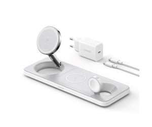 Anker maggo universal blanco usb cargador inalámbrico carga rápida i
