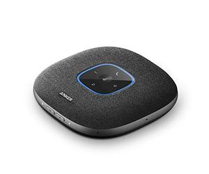 Anker Manos Libres con Bluetooth PowerConf S3 con 6 micrófonos, captación de Voz Mejorada, Tiempo de Llamada de 24 h, Control de la aplicación, Bluetooth 5, USB C, Compatible con videoconferencia