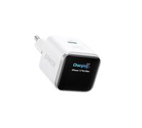 Anker Nano Cargador USB C 45W Inteligente, Cargador iPhone Carga rápida con reconocimiento Inteligente, Compatible con iPhone 17/16/15, iPad Pro, iPad Air (sin Cable, 1 Puerto USB-C, No Plegable)