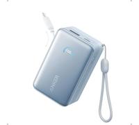 Anker Nano Power Bank Cargador portátil de 10000 mAh Cable retráctil Anker InstaCord de 70 cm batería de 45W de Potencia máxima, para iPhone 17/16 Pro MAX, iPad, Galaxy, Pixel y más
