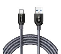 Anker PowerLine+ Cable USB-C a USB 3.0 (1,8 m), alta durabilidad, para dispositivos USB tipo C, incluidos Galaxy S8, S8 +, MacBook, conmutador Nintendo, Sony XZ, LG V20 G5 G6, HTC 10, Xiaomi 5 y más