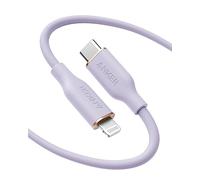 Anker Powerline III Flow, Cable USB C a Lightning PD, para iPhone 13/13 Pro Max/12/11 Pro/X/XS/XR/8 Plus, AirPods Pro, 180 cm, Certificación MFi, PD Compatible, Gel de sílice