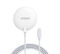 Anker PowerWave Pad Magnético Lite para iPhone 12 | Cargador inalámbrico magnético con cable USB C integrado de 1,5 m, para Iphone 18 pro max/17/16/15/14