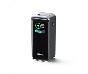 Anker Prime Power Bank, Cargador portátil de 72Wh con Salida de 200 W, Pantalla Digital Inteligente, 2 Puertos USB-C y 1 USB-A compatibles con iPhone 17/16/15/14/13, Samsung, MacBook, DELL y más