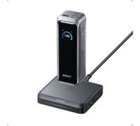 Anker Prime Power Bank con Base de Carga, 20.100 mAh, 220 W | Para 6 dispositivos, carga bidireccional, apta para vuelo, control por app, compatible con MacBook e iPhone