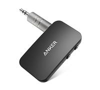 Anker Soundsync A3352 - Receptor Bluetooth para transmisión de música Bluetooth 5.0, 12 Horas de duración, Manos Libres, conexión de Dispositivo Dual, para Coche, hogar, Auriculares, Altavoces