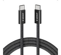 Anker Zolo 240W Cable USB C Carga Rapida [1,8m] PD 3.1 Cable USB C a Tipo C | Conector Ultrafino 5.8 mm, 10.000 flexiones, Trenzado Antisuciedad, para iPhone 18 pro max/17/16/15, MacBook, iPad, Samsung