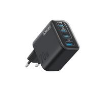 Anker Zolo Cargador USB c 70W, Adaptador de Pared de 4 Puertos, diseño Compacto, para iPhone 16/15, MacBook Air, iPad, Pixel, Galaxy y más (Cable no Incluido).