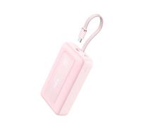 Anker Zolo Power Bank, Cargador portátil inalámbrico y Compacto de 20 000 mAh con Carga rápida máxima de 30 W, Cable USB C Integrado, batería Resistente, para iPhone 17/16/15, AirPods y más