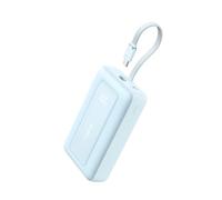 Anker Zolo Power Bank, Cargador portátil inalámbrico y Compacto de 20 000 mAh con Carga rápida máxima de 30 W, Cable USB C Integrado, batería Resistente, para iPhone 17/16/15, AirPods y más