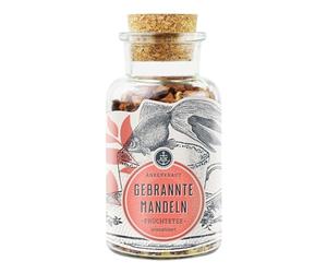 Ankerkraut Mezcla de almendras quemadas de frutas, té de frutas sueltas, 155 g en cristal de corcho.
