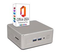 Ankermann ANK-IX A5 Mini PC | 16GB RAM | 512GB NVMe SSD | Windows 11 | AMD Ryzen 5 7430U | WiFi & Bluetooth | MS Office 2024