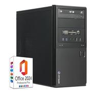 Ankermann Business Work V3 | AMD Ryzen 5 3400G | 16GB RAM | 1TB NVMe SSD | Windows 11 | WiFi & Bluetooth | MS Office 2024