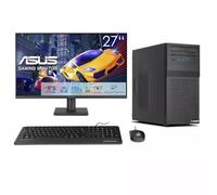 Ankermann Office Bundle PC Oficina | Intel Core i5-10400 | 16GB DDR4 | 480GB SSD | Windows 11 | WiFi | 27 Pulgadas ASUS Monitor | Ratón & Teclado | MS Office 2024