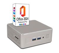 Ankermann-PC Ank-IX A5 Mini PC | 16GB RAM | 512GB NVMe SSD | Windows 11 | AMD Ryzen 5 7430U | WiFi & Bluetooth | MS Office 2024