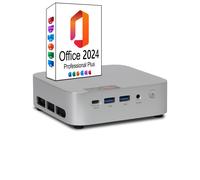 Ankermann-PC Ank-IX M1 Mini PC | 24GB LPDDR5 RAM | 512GB NVMe SSD | Windows 11 | AMD Ryzen 7 - 7735HS | WiFi & Bluetooth | MS Office 2024