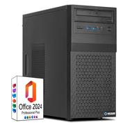 Ankermann-PC Ankermann Workspace | Intel Core i7-13700F | Nvidia GeForce GT 730 4GB | 16GB DDR5 RAM | 1TB NVMe SSD | Windows 11 | WiFi & Bluetooth | MS Office 2024