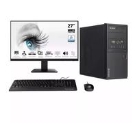 Ankermann-PC Business Office Work Bundle | Intel Core i5-6500 | 16GB RAM | 480GB SSD | Windows 10 | MSI PRO MP 27 Pulgadas Full-HD Monitor | Ratón & teclado | Libre Office