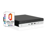 Ankermann-PC HP EliteDesk 800 G4 Mini PC | 8GB RAM | 256GB SSD | Windows 11 | Intel Core i5-8500T | MS Office 2024