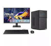 Ankermann-PC Office Bundle PC Oficina | Intel Core i5-8500 | 16GB RAM | 1TB SSD | Windows 11 | WiFi | Monitor de 27 Pulgadas | Ratón & teclado | MS Office 2024