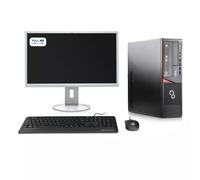 Ankermann-PC Office Desktop Bundle | Intel Core i5-3470 | 16GB RAM | 480GB SSD | 500GB HDD | Windows 10 | WiFi | Fujitsu B24-8 TE Pro 23.8 Pulgadas Full HD Monitor | Ratón & teclado | MS Office 2024