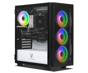 Ankermann Quantum Gaming PC | AMD Ryzen 5 9600X | AMD RX 9060XT 16GB | 32GB DDR5 RAM | 1TB NVMe SSD | Windows 11 | WiFi & Bluetooth
