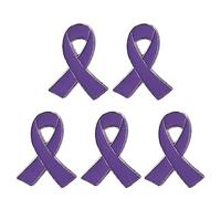 Ankexin - Broches para mujer, 5 piezas, broche de cinta, pin de solapa, pin de ramillete, material de aleación, pin de ramillete de cinta para cáncer de mama y concienciación sobre el SIDA, Size