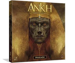 Ankh Gods of Egypt Board Game Pharaoh Expansion Ancient Egyptian Mythology Game Strategy Game for Adults and Teens Ages 14+ 2-5 Players Average Playtime 90 Minutes Made by CMON