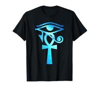 Ankh ojo de horus símbolo egipcio antiguo galaxia crux ansata Camiseta