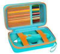 ANKHOH Estuche organizador para bolígrafo 3Doodler Start+ Essentials 3D para niños, carcasa de EVA/correa de muñeca, resistente al agua, almacena para bolígrafo 3Doodler Filamento USB para viajes