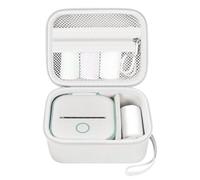 ANKHOH Estuche para etiquetadora Memoking T02 para Phomemo M02 para Nelko, color blanco