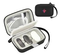 ANKHOH Funda para grabadora de voz Plaud NotePin AI, funda de viaje compacta con compartimento fijo para grabadora y todos los accesorios para reuniones, conferencias y grabación profesional (solo