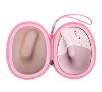 ANKHOH Funda para mouse ergonómico vertical Logitech Lift, color rosa | Funda rígida de EVA para dispositivo vertical inalámbrico Bluetooth, hecha para almacenamiento diario y protección de viaje