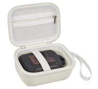 ANKHOH Funda rígida para altavoz Bluetooth JBL Go 4/Go 5, carcasa de | Carcasa rígida formada, esquinas elevadas, bandeja ajustada y correa elástica para almacenamiento de viaje ajustado para JBL